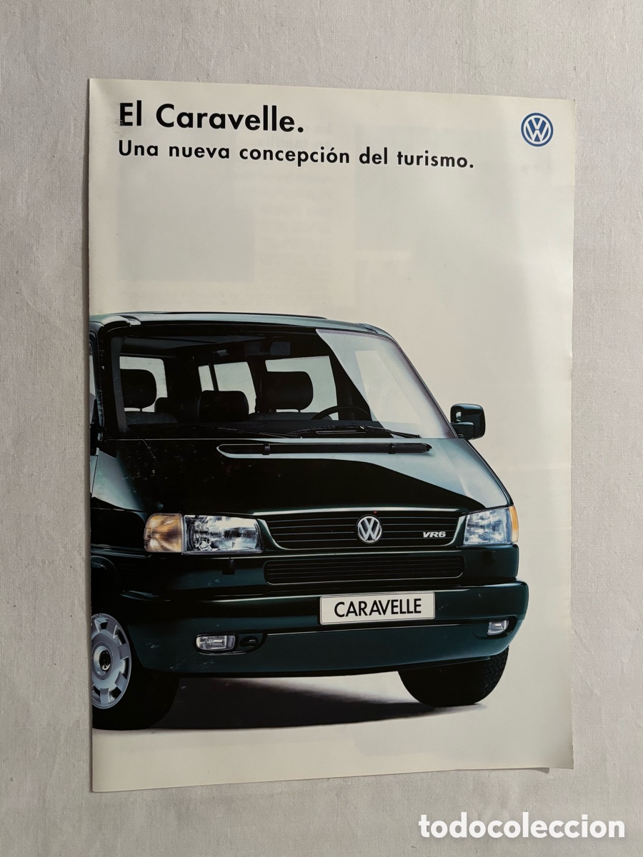 Coches y Motocicletas: Folleto publicidad Volkswagen Caravelle