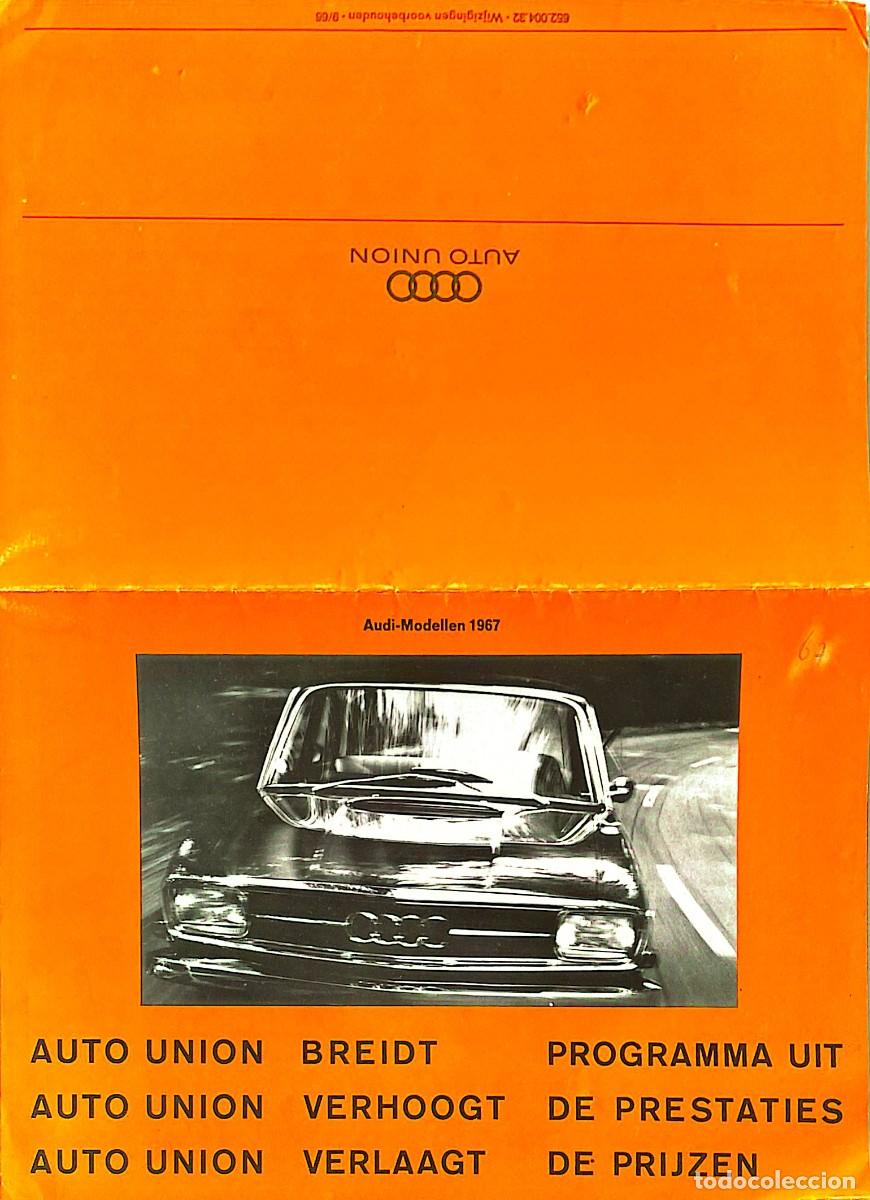 Coches y motocicletas: CAT&Aacute;LOGO DOCUMENTO AUTO UNION - Foto 1
