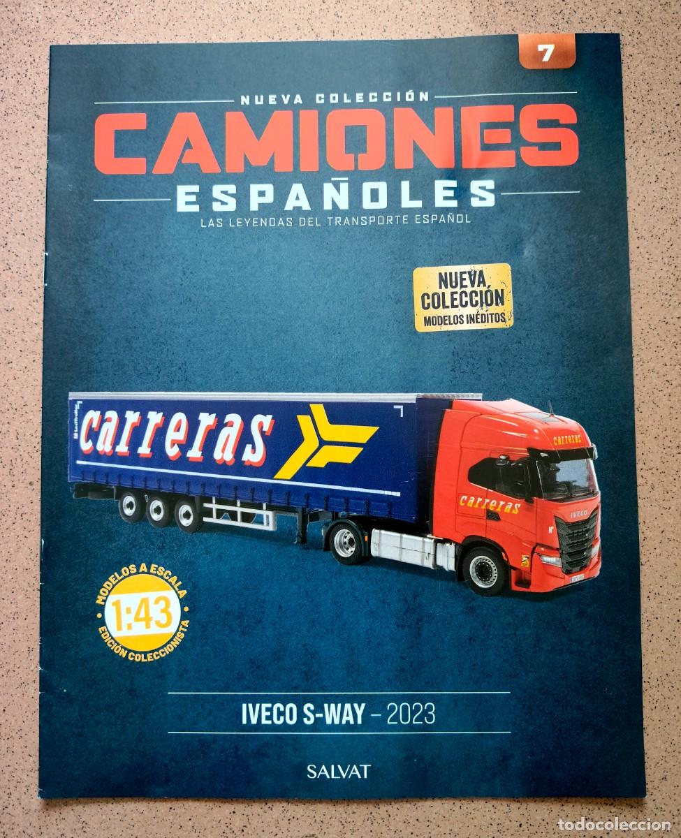 Coches y Motocicletas: Fasc&iacute;culo 7 IVECO S-WAY (2023) Colecci&oacute;n Camiones Espa&ntilde;oles Salvat Nuevo