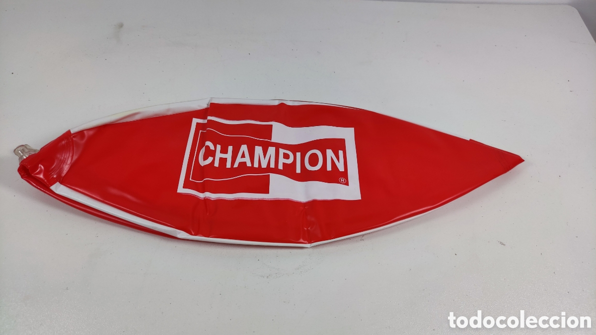 Coches y Motocicletas: Pelota de playa publicidad buj&iacute;as Champion raro a&ntilde;os 80 - 90