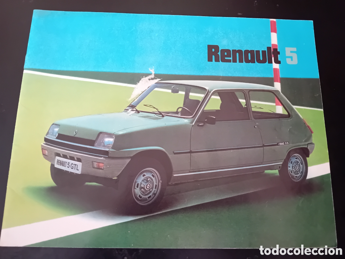 Coches y Motocicletas: Antiguo Cat&aacute;logo Renault 5 GTL - 1978