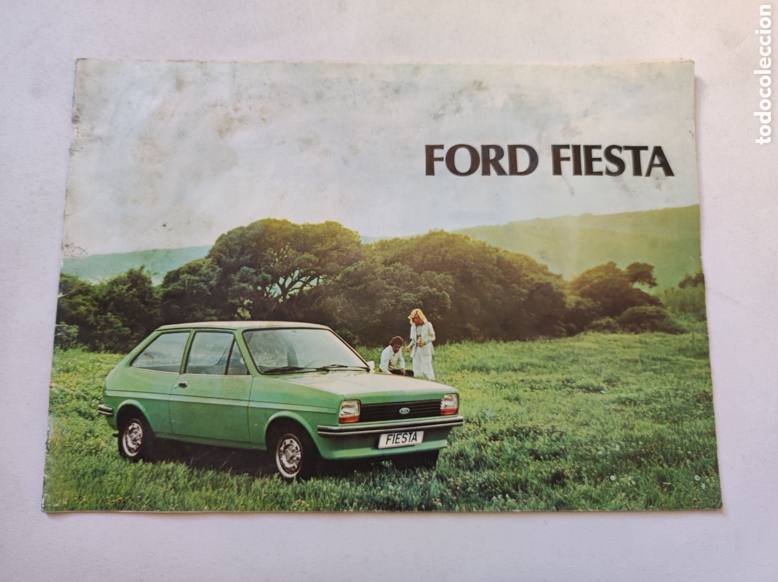 Coches y Motocicletas: Antiguo Cat&aacute;logo FORD FIESTA - 1976