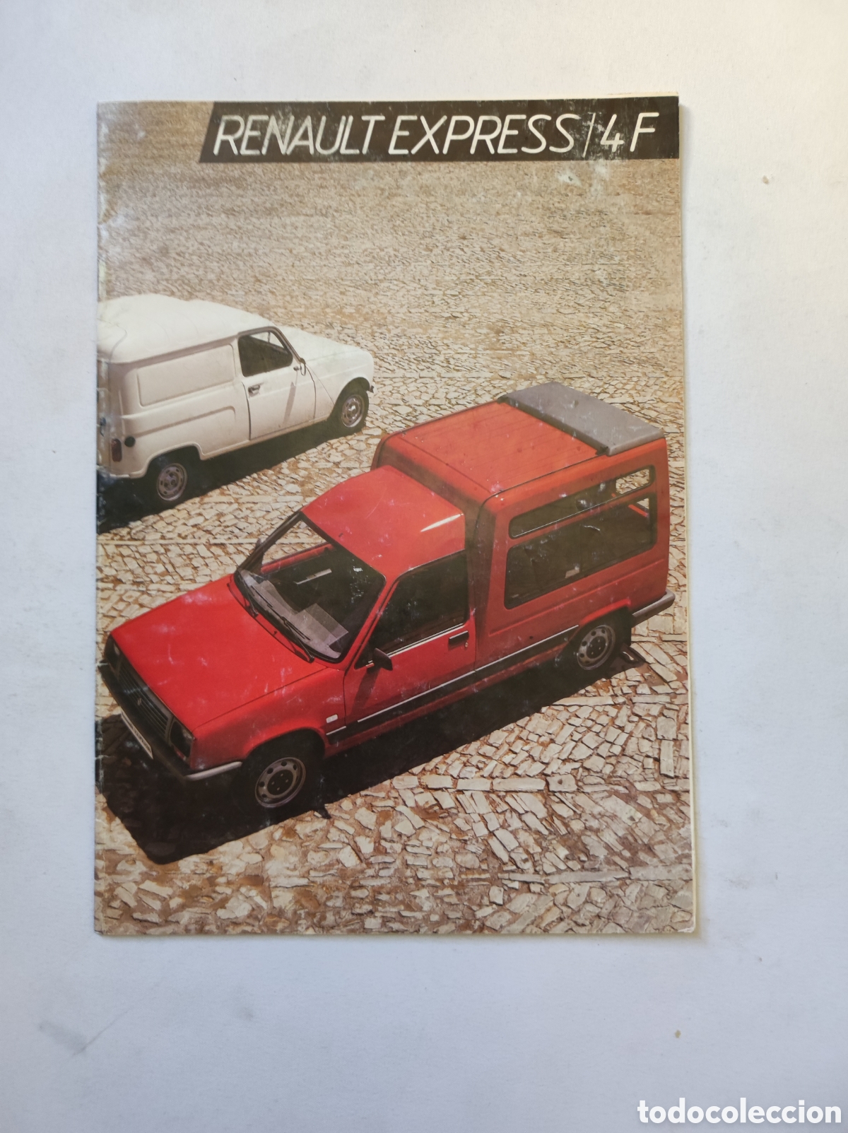 Coches y Motocicletas: Antiguo Cat&aacute;logo RENAULT EXPRESS 4F - 1986
