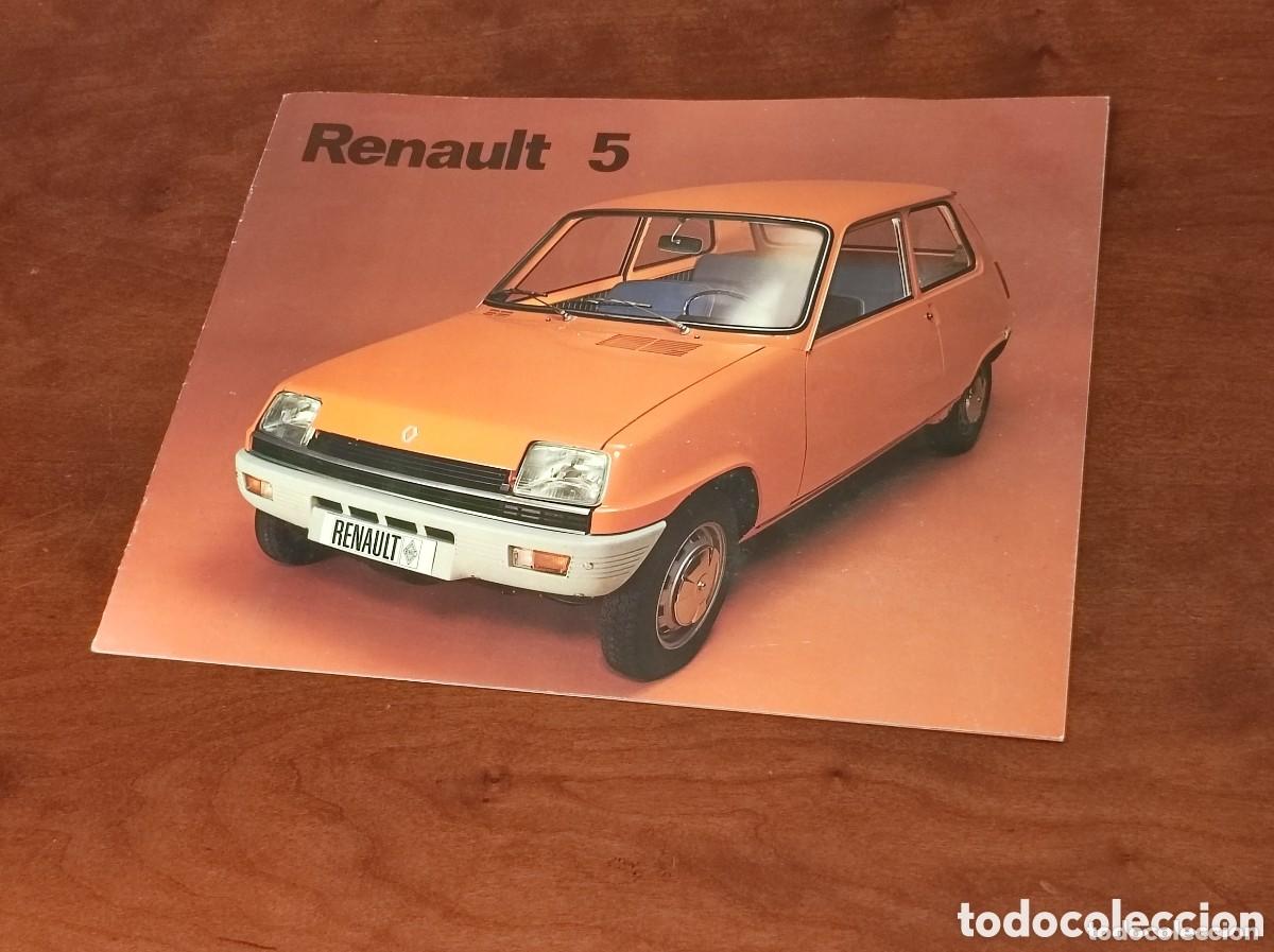 Coches y Motocicletas: Antiguo cat&aacute;logo Renault 5