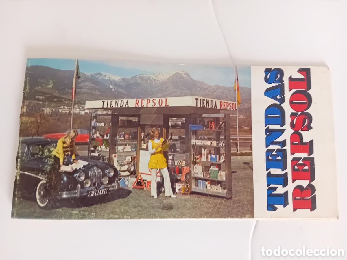 Coches y Motocicletas: Antiguo Cat&aacute;logo Tiendas de REPSOL a&ntilde;o 1970