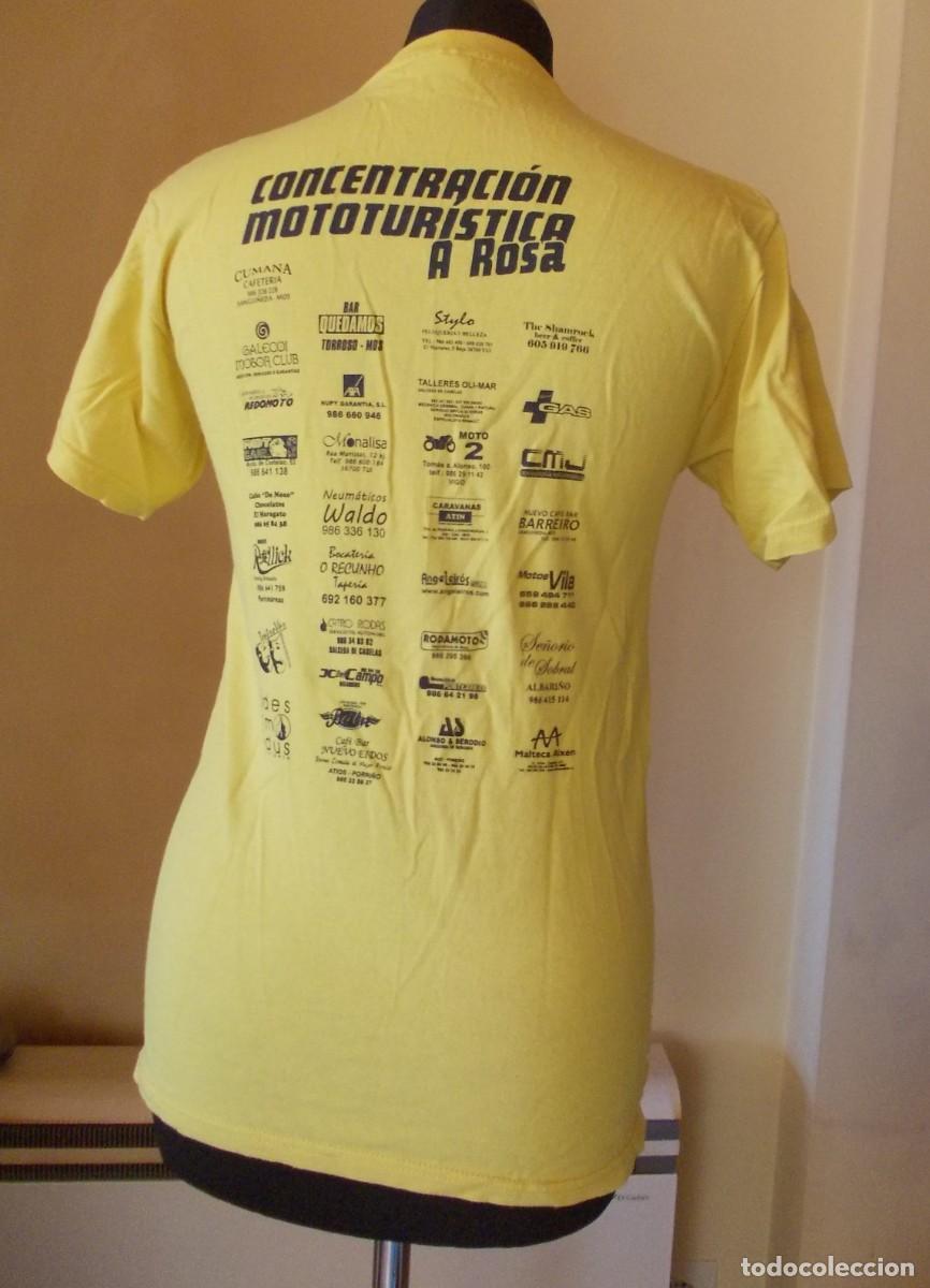 Coches y Motocicletas: Camiseta Moto Club A lo Loco Concentraci&oacute;n Mototur&iacute;stica A Rosa