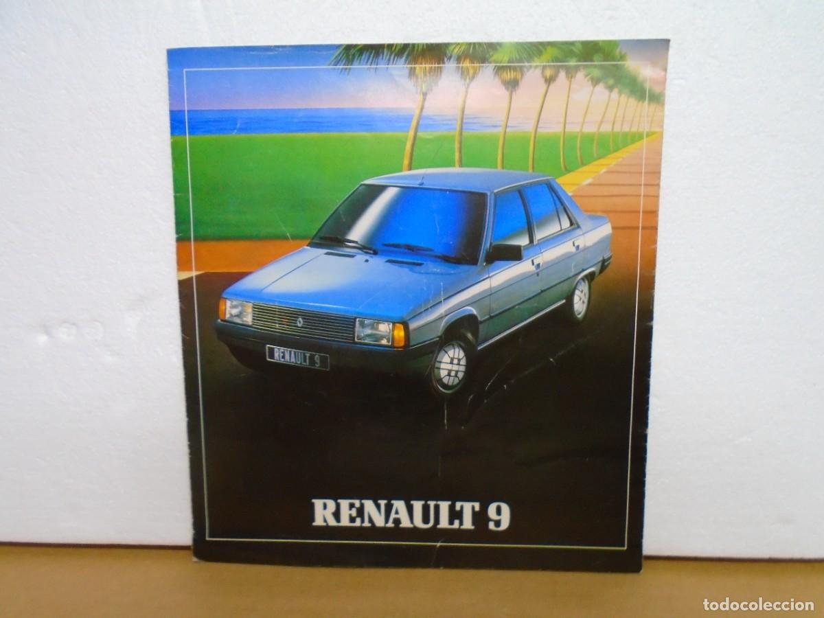Coches y Motocicletas: RENAULT-9 GTL/TSE..CATALOGO 1982, 8 PAGINAS.