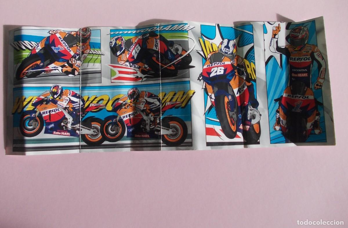 Coches y Motocicletas: Calendario MARCA Motor 2012 Repsol MotoGP F1 WRC Pedrosa Stoner comic Pop Art Motociclismo Retro