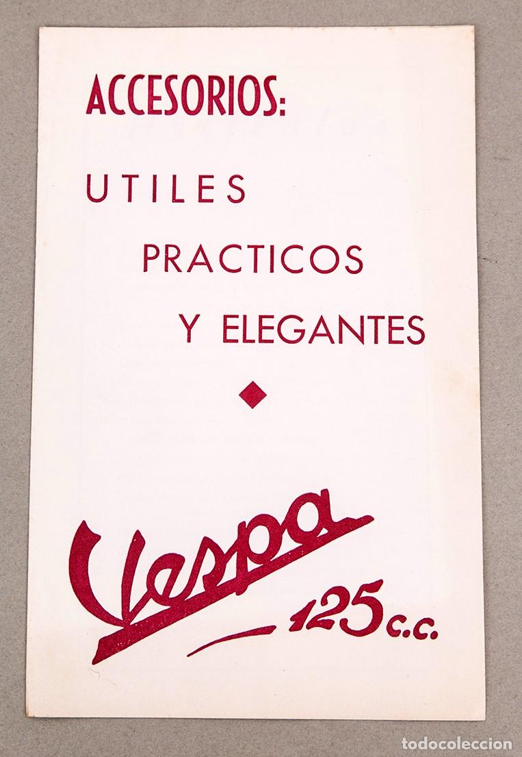 Coches y Motocicletas: VESPA 125 C.C. - ACCESORIOS : UTILES, PRACTICOS Y ELEGANTES