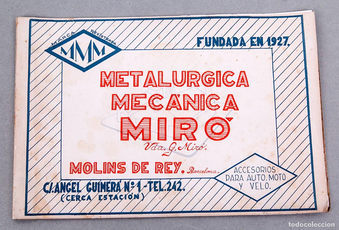 Coches y Motocicletas: MOTO GUZZI MONTESA ABELL&Oacute; - CATALOGO METAL&Uacute;RGICA MEC&Aacute;NICA MIR&Oacute; - PIEZAS