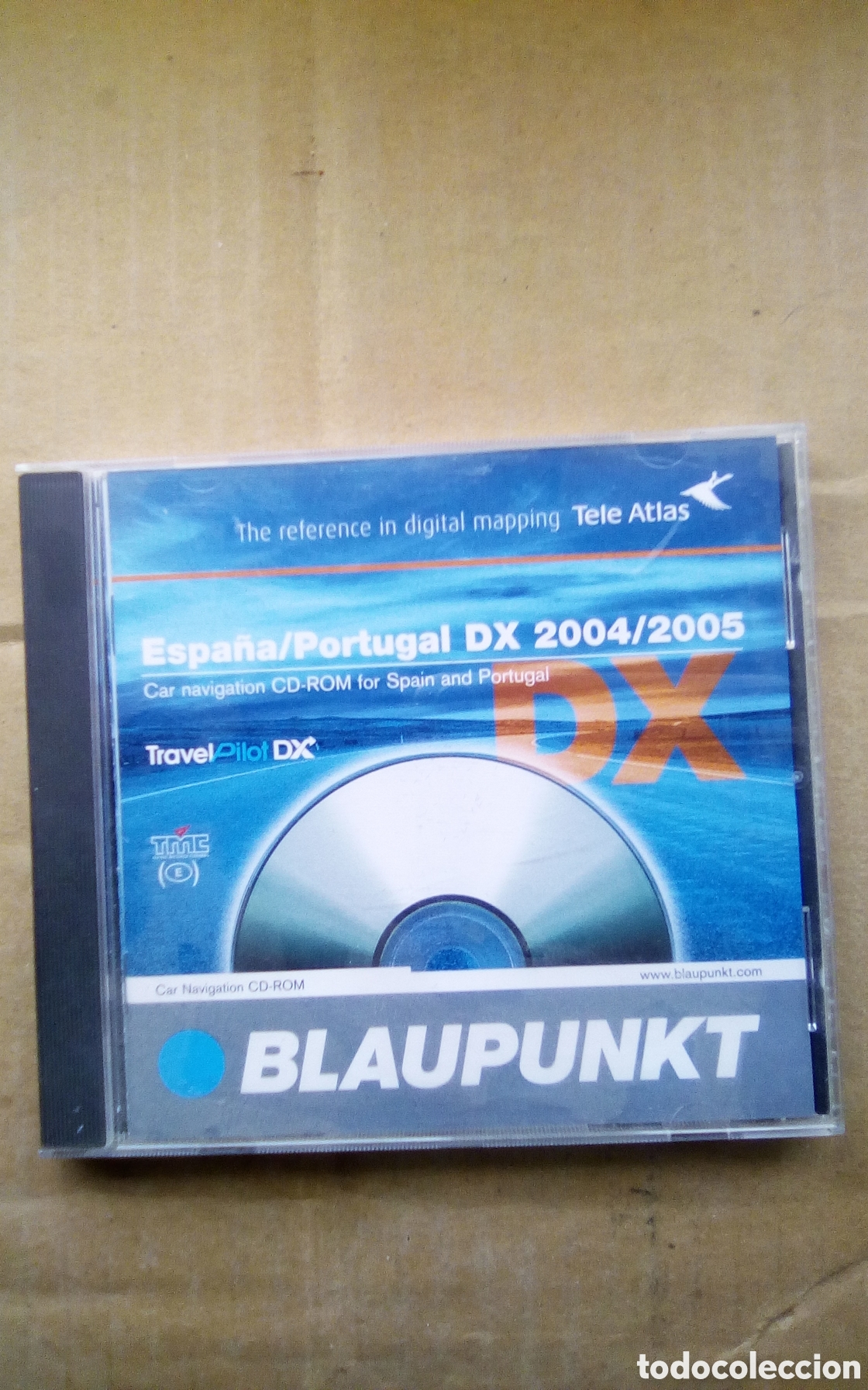 Coches y Motocicletas: CD Rom. Blaupunkt car navigation. Espa&ntilde;a - Portugal. DX 2004/2005. Tele Atlas. Travel Pilot DX.