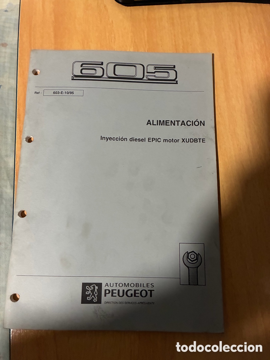 Coches y Motocicletas: Manual de taller Peugeot 605 inyecci&oacute;n Lucas EPIC motor XUDBTE