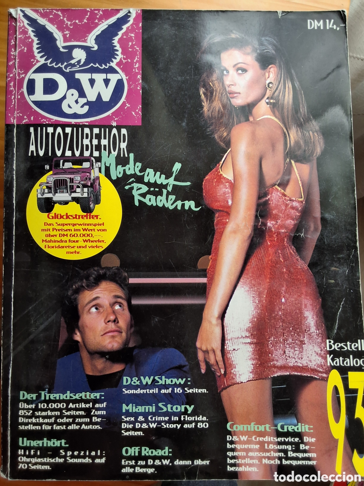 Coches y Motocicletas: D & W auto catalogo accesorios revista alemana a&ntilde;o 1993