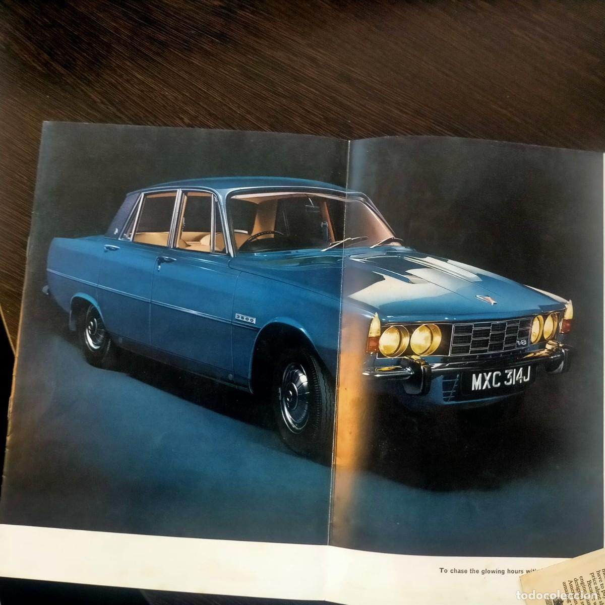 Coches y Motocicletas: CATALOGOS COMERCIALES VINTAGE ROVER 2000,3000,3500