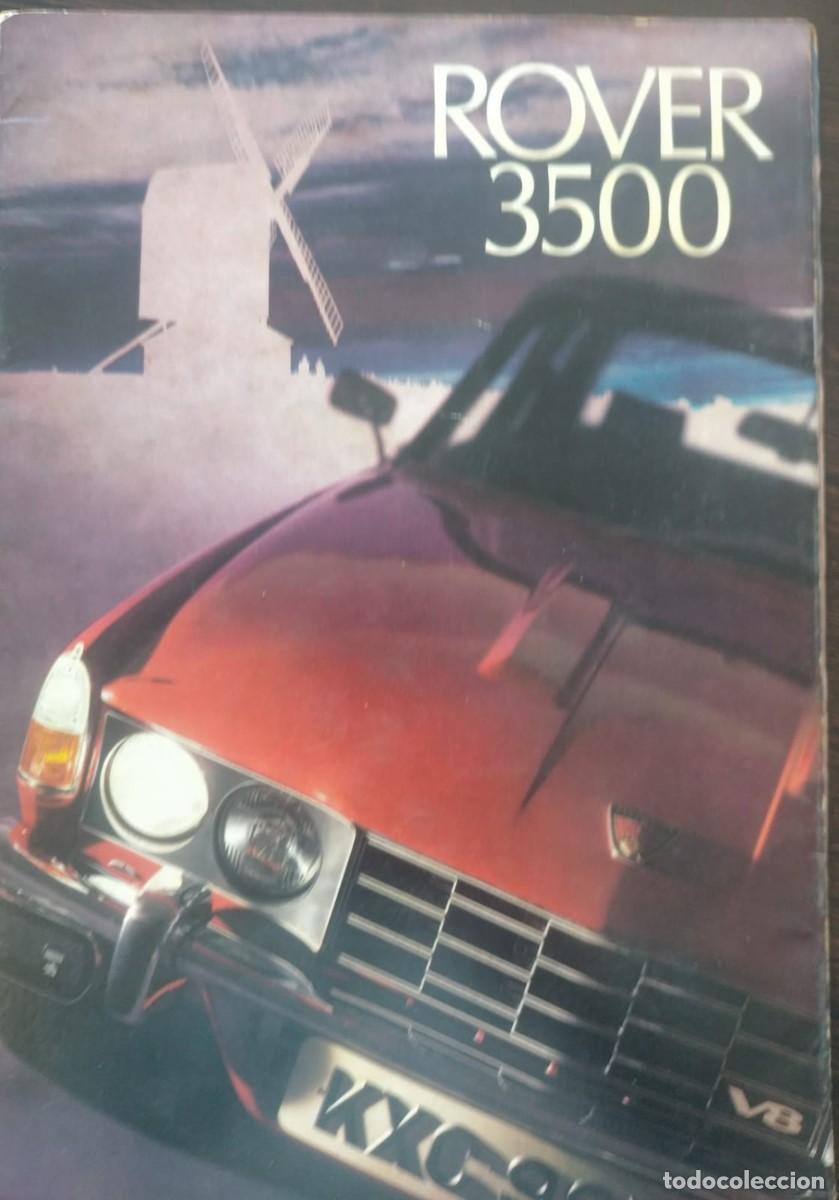 Coches y Motocicletas: CATALOGOS COMERCIALES VINTAGE ROVER 2000,3000,3500
