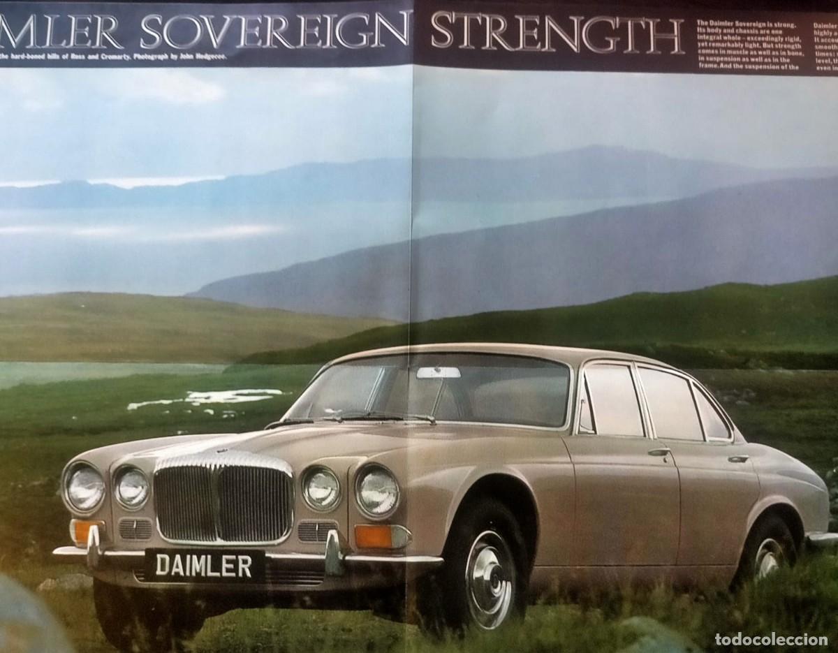 Coches y Motocicletas: CATALOGO COMERCIAL VINTAGE DAIMLER SOVEREIGN A&Ntilde;OS 70