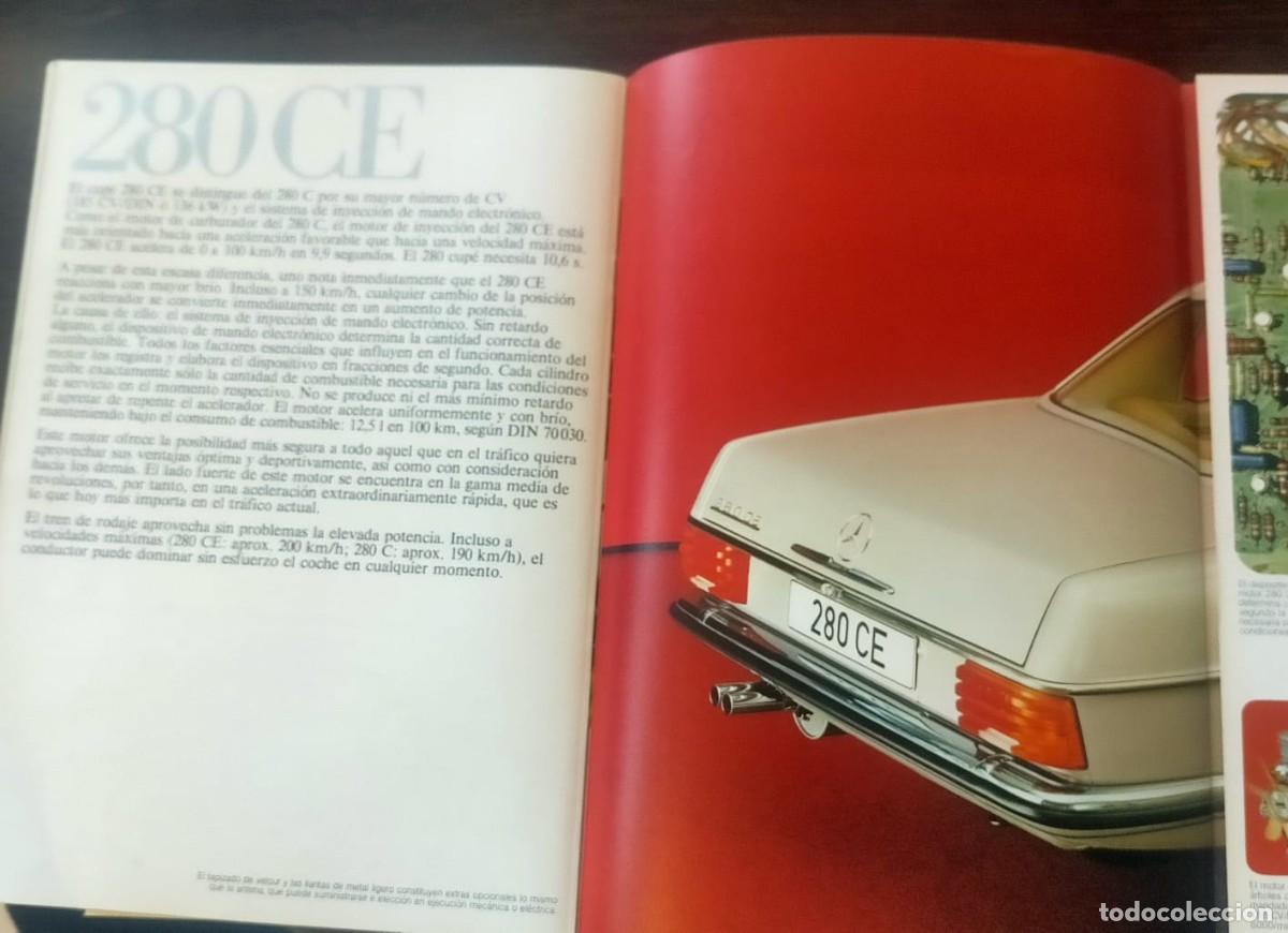 Coches y Motocicletas: CATALOGO COMERCIAL MERCEDES BENZ, MODELO W114 (250, 280 Y 280 CE). A&Ntilde;O 1968