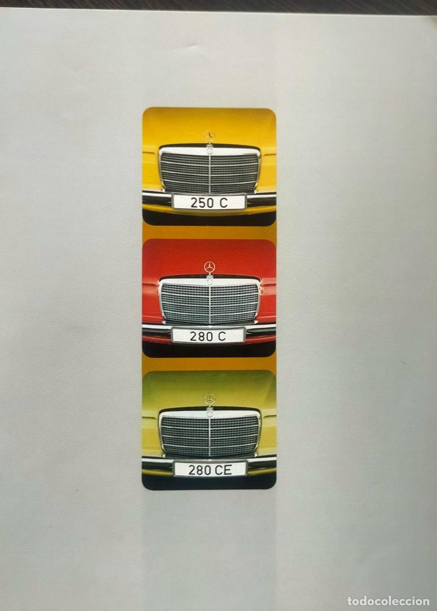 Coches y Motocicletas: CATALOGO COMERCIAL MERCEDES BENZ, MODELO W114 (250, 280 Y 280 CE). A&Ntilde;O 1968