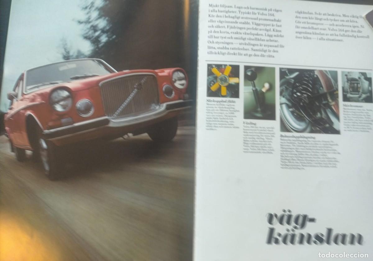 Coches y Motocicletas: CATALOGO COMERCIAL VINTAGE VOLVO 164 (A&Ntilde;OS 70)