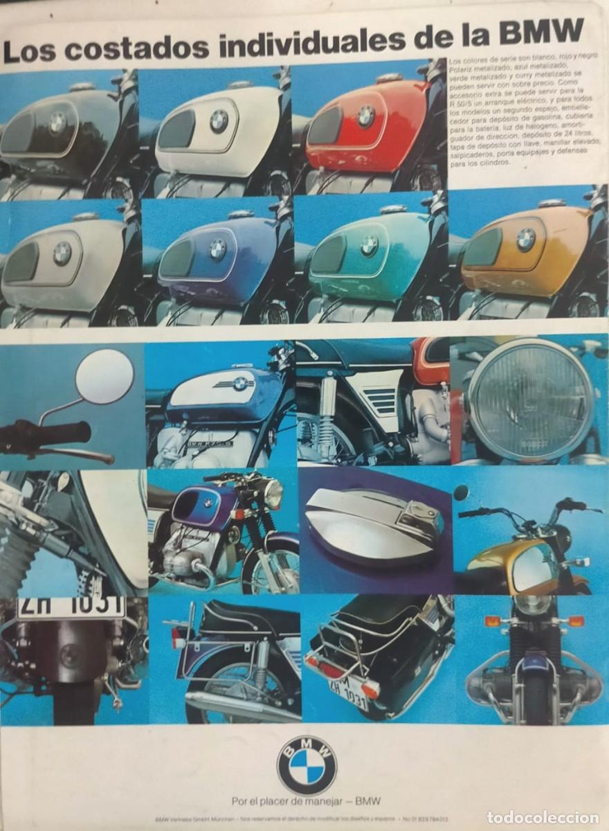 Coches y Motocicletas: CATALOGO COMERCIAL VINTAGE MOTOCICLETA BMW A&Ntilde;OS 80
