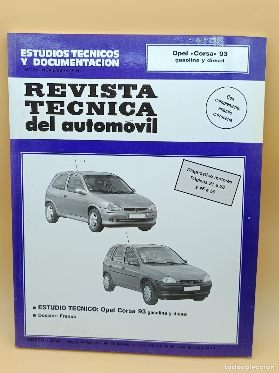 Coches y Motocicletas: REVISTA TECNICA DEL AUTOMOVIL- MANUAL OPEL CORSA 93