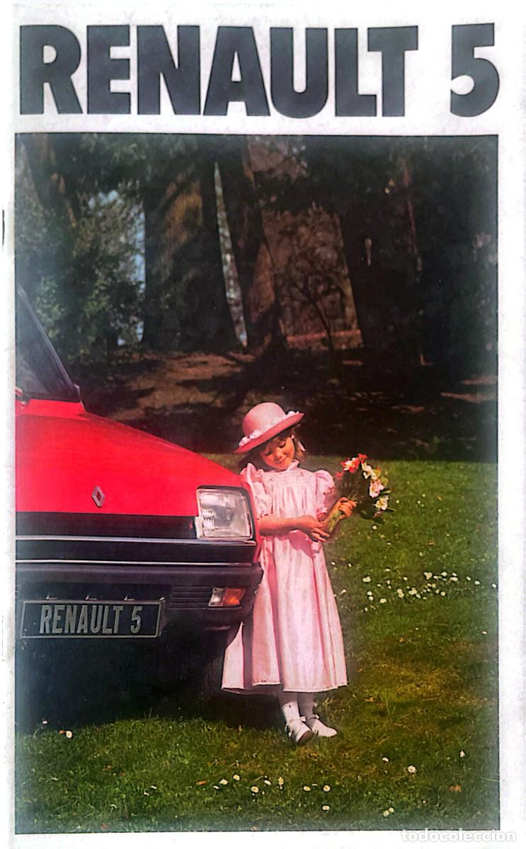Coches y Motocicletas: LIBRO RENAULT 5. 48 P&Aacute;GINAS NEERLAND&Eacute;S