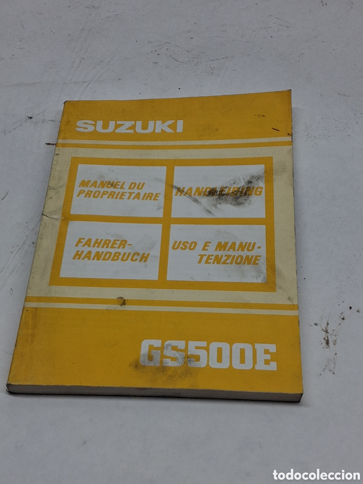 Coches y Motocicletas: Suzuki GS 500 E manual
