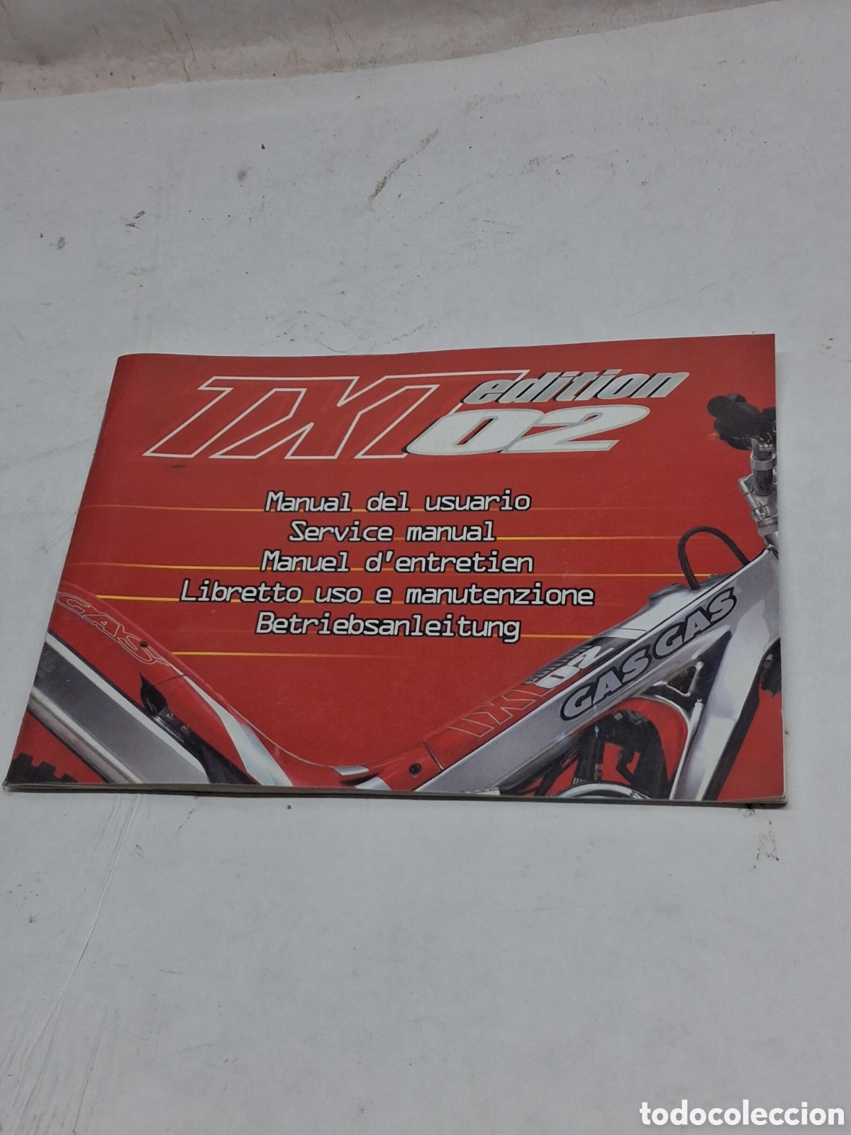 Coches y Motocicletas: Gas Gas TXT 02 manual