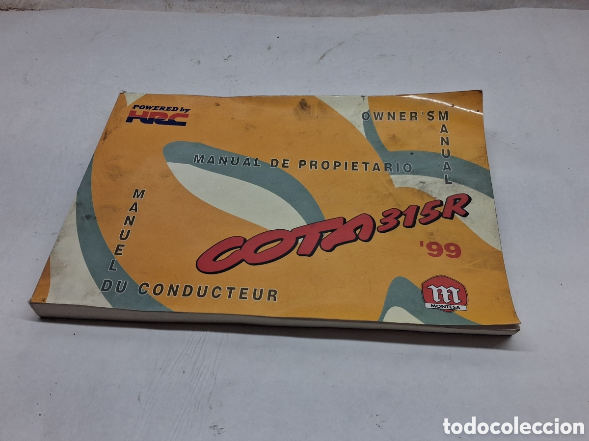 Coches y Motocicletas: Montesa 315 R manual de propietario