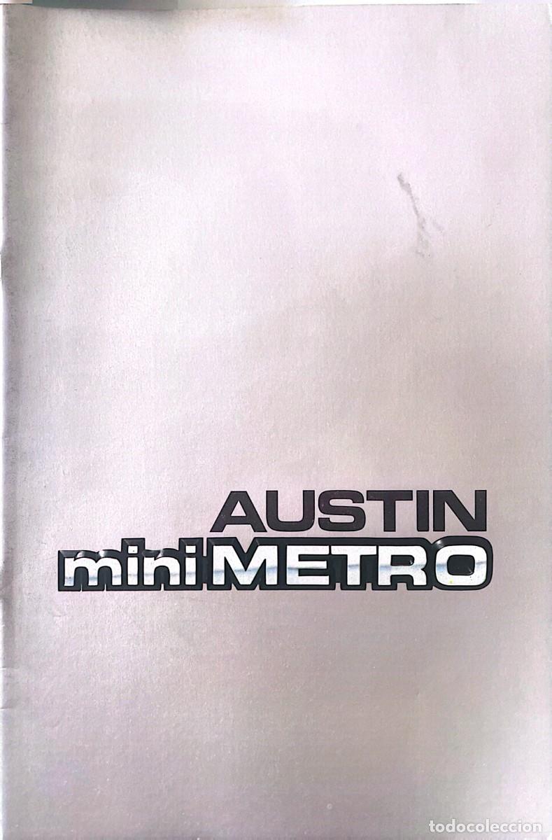 Coches y Motocicletas: CAT&Aacute;LOGOS AUSTIN MINI METRO