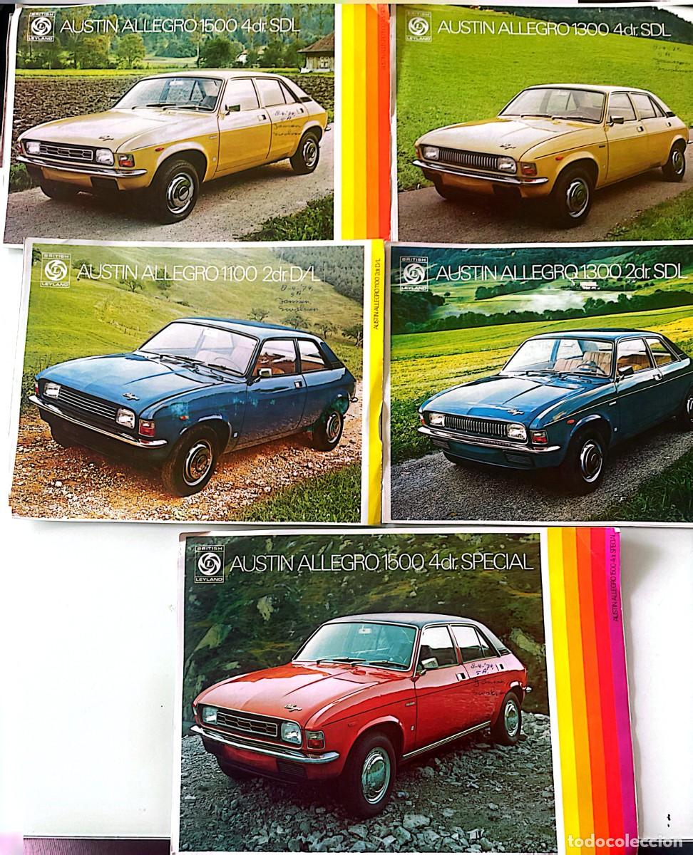 Coches y Motocicletas: 5 FICHAS AUSTIN ALLEGRO