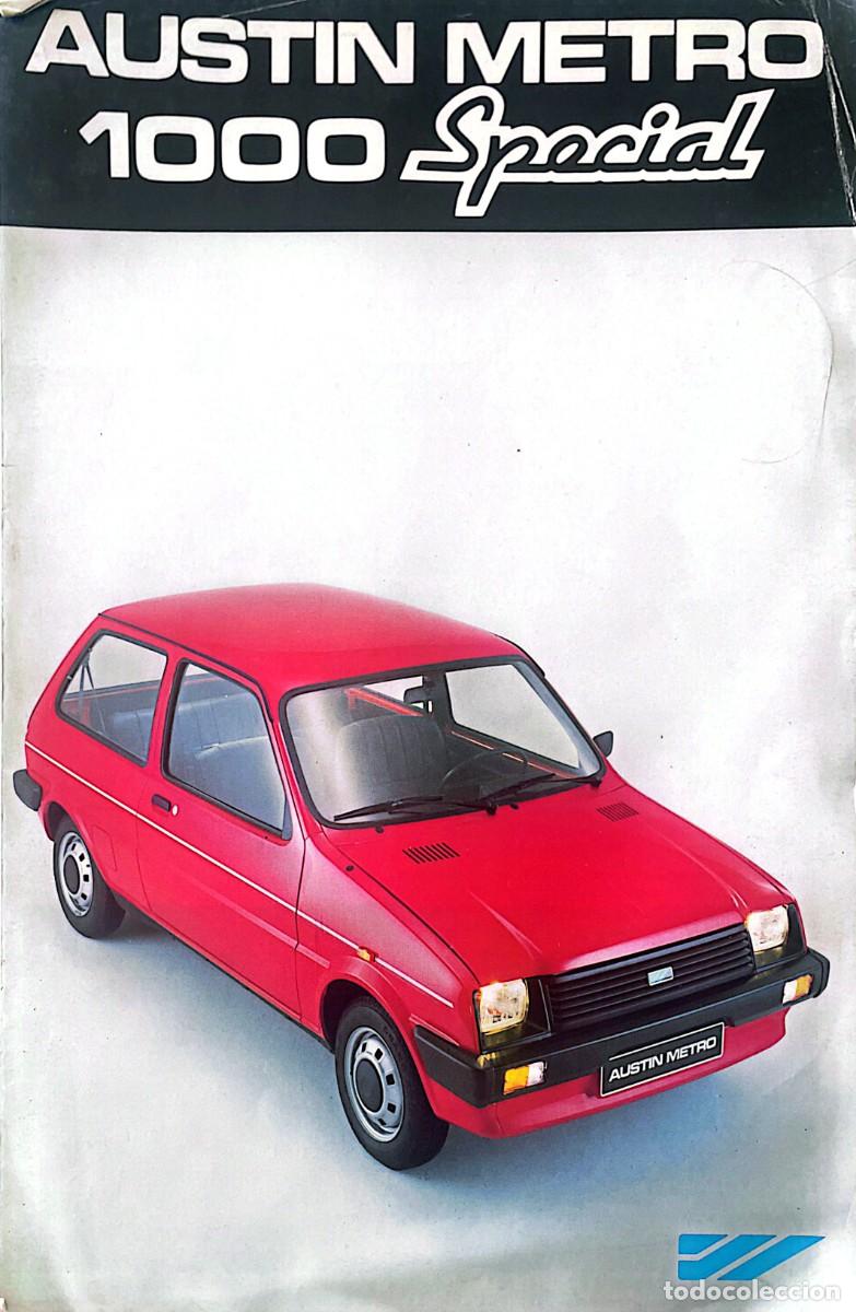 Coches y Motocicletas: CAT&Aacute;LOGO AUSTIN METRO 1000 SPECIAL