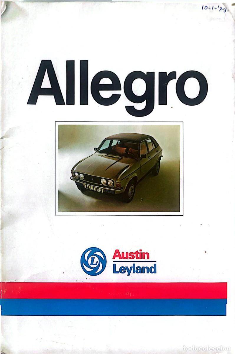 Coches y Motocicletas: CARPETA 7 FICHAS AUSTIN ALLEGRO. NEERLAND&Eacute;S