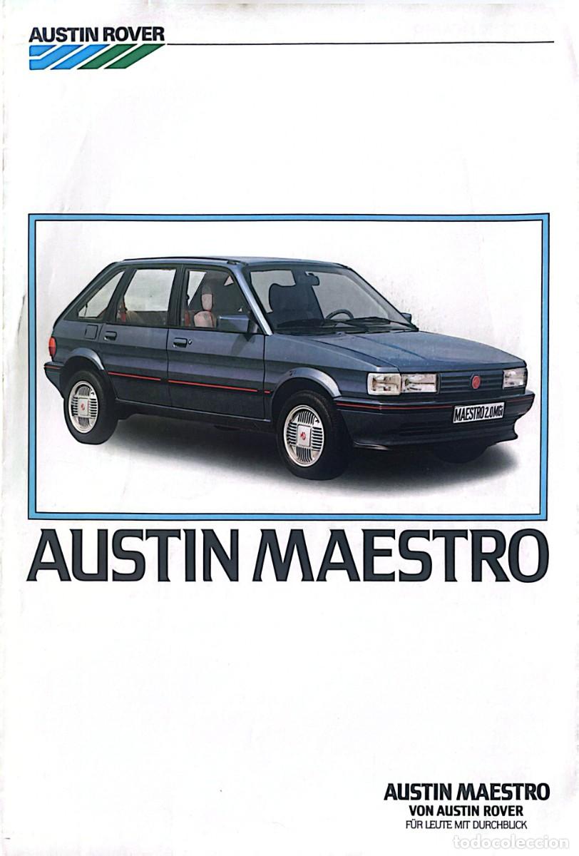 Coches y Motocicletas: CAT&Aacute;LOGO AUSTIN MAESTRO.