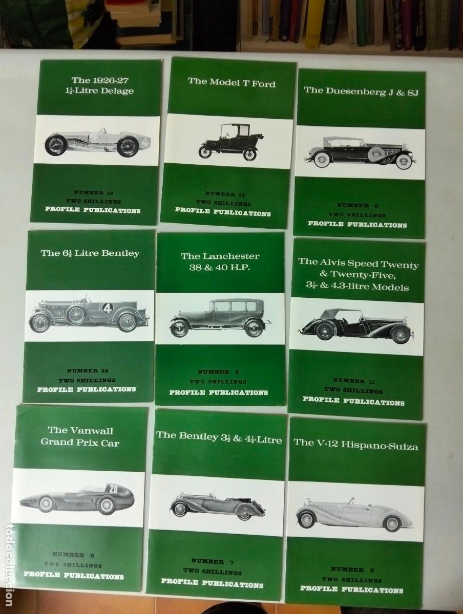 Coches y Motocicletas: Automoviles. Lote de Profile Publications, Los de las fotos. a&ntilde;os 90 VISITA MI CATALOGO L54