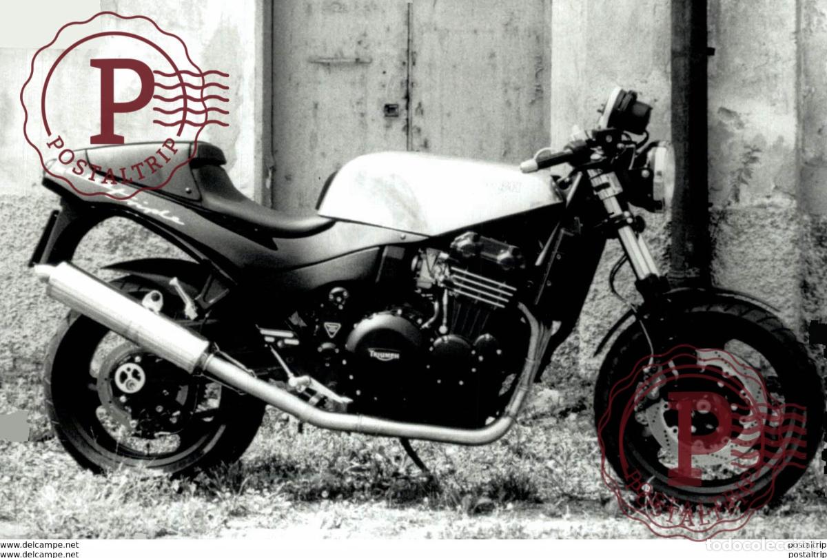 Coches y Motocicletas: MOTO SPEED TRIPLE 8*12cm+- Moto MOTOCROSS MOTORCYCLE Douglas J Jackson archive of motorcycles
