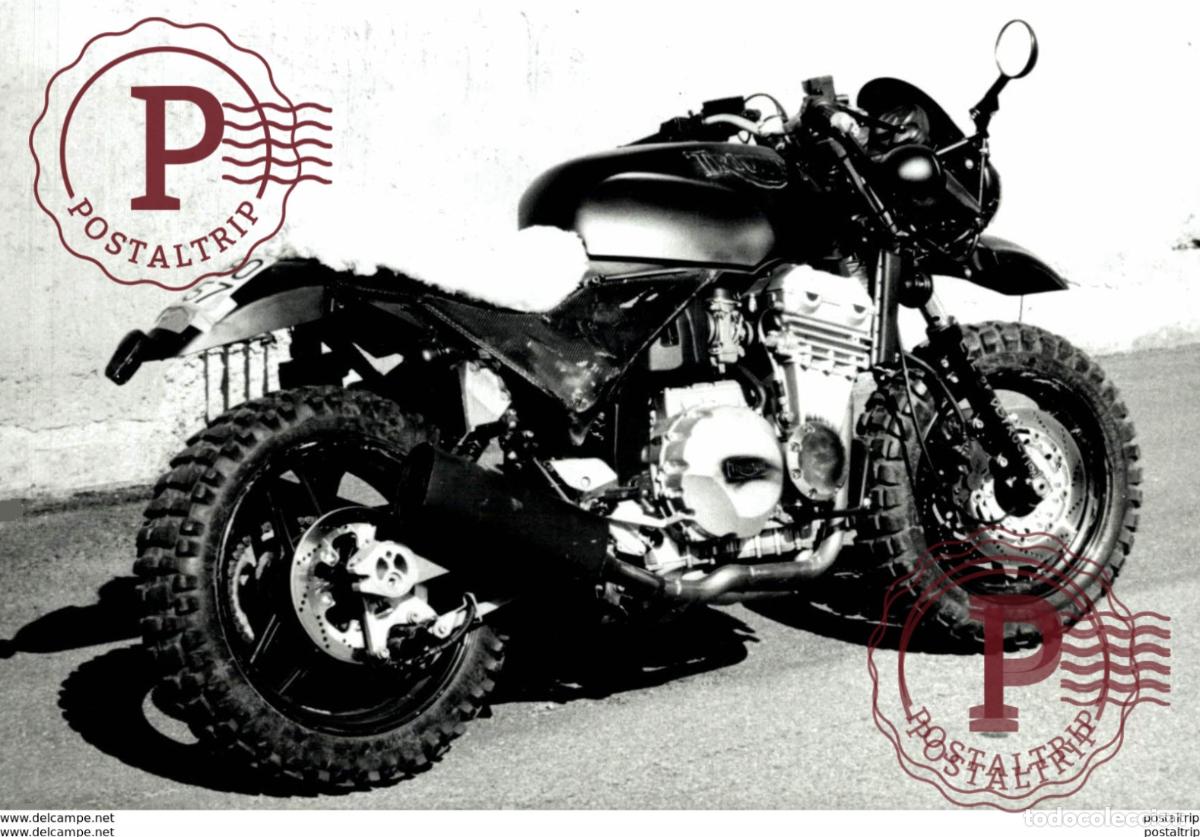 Coches y Motocicletas: TRIUMPH 8*12cm+- Moto MOTOCROSS MOTORCYCLE Douglas J Jackson archive of motorcycles