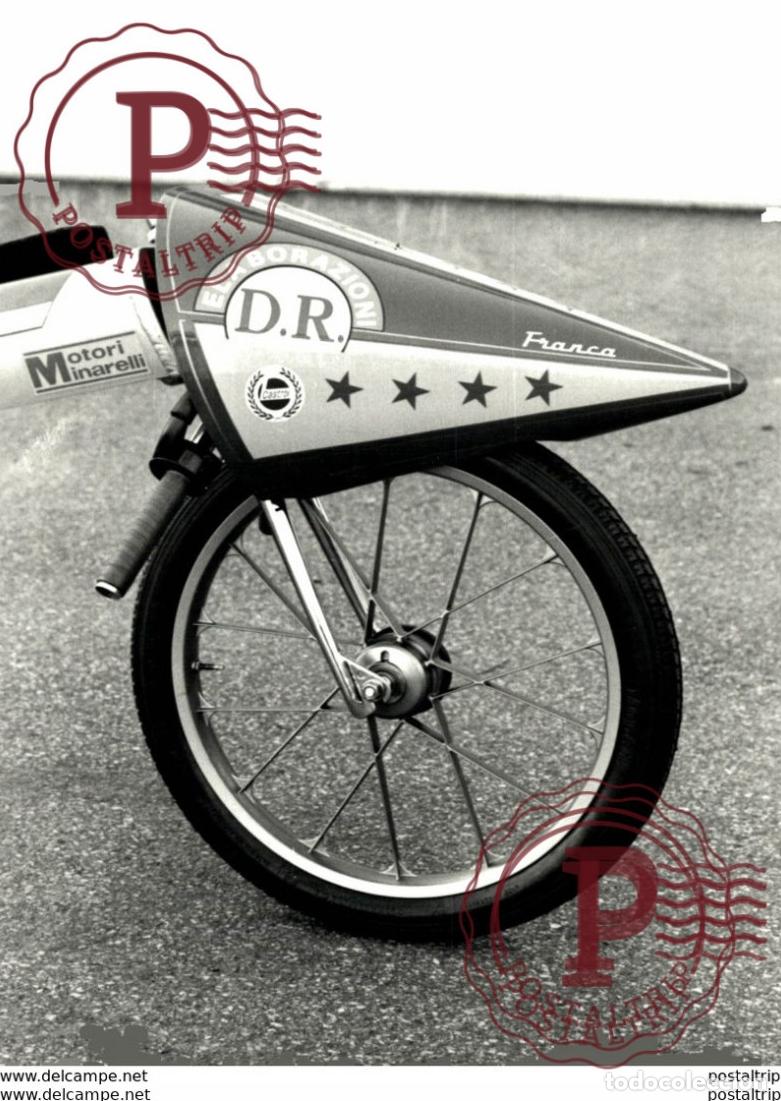 Coches y Motocicletas: MINARELLI 18*12cm+- Moto MOTOCROSS MOTORCYCLE Douglas J Jackson archive of motorcycles