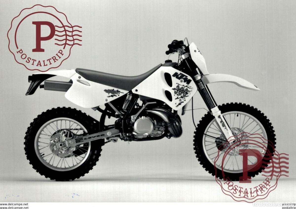 Coches y Motocicletas: KTM 300POWER +- 17cm x 11cm Moto MOTOCROSS MOTORCYCLE Douglas J Jackson archive of motorcycles