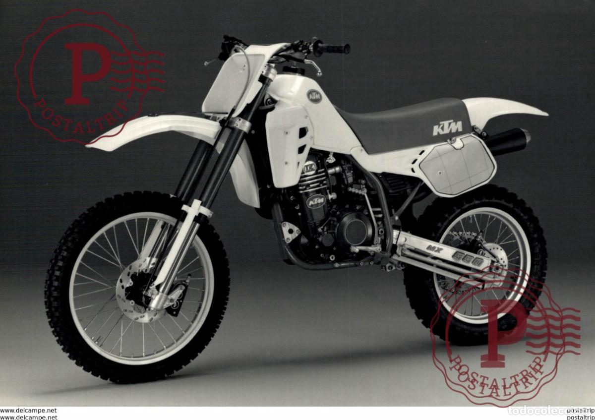 Coches y Motocicletas: KTM +- 17cm x 11cm Moto MOTOCROSS MOTORCYCLE Douglas J Jackson archive of motorcycles