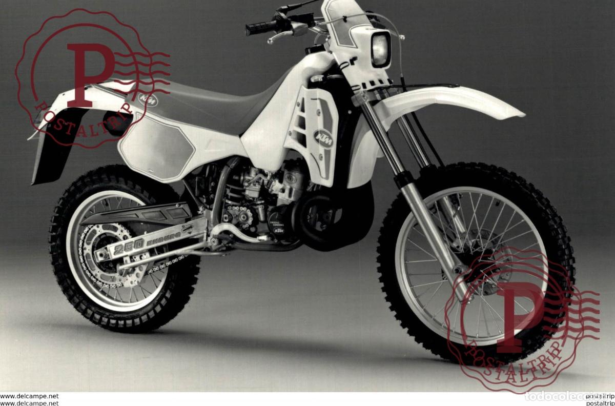 Coches y Motocicletas: KTM +- 17cm x 11cm Moto MOTOCROSS MOTORCYCLE Douglas J Jackson archive of motorcycles