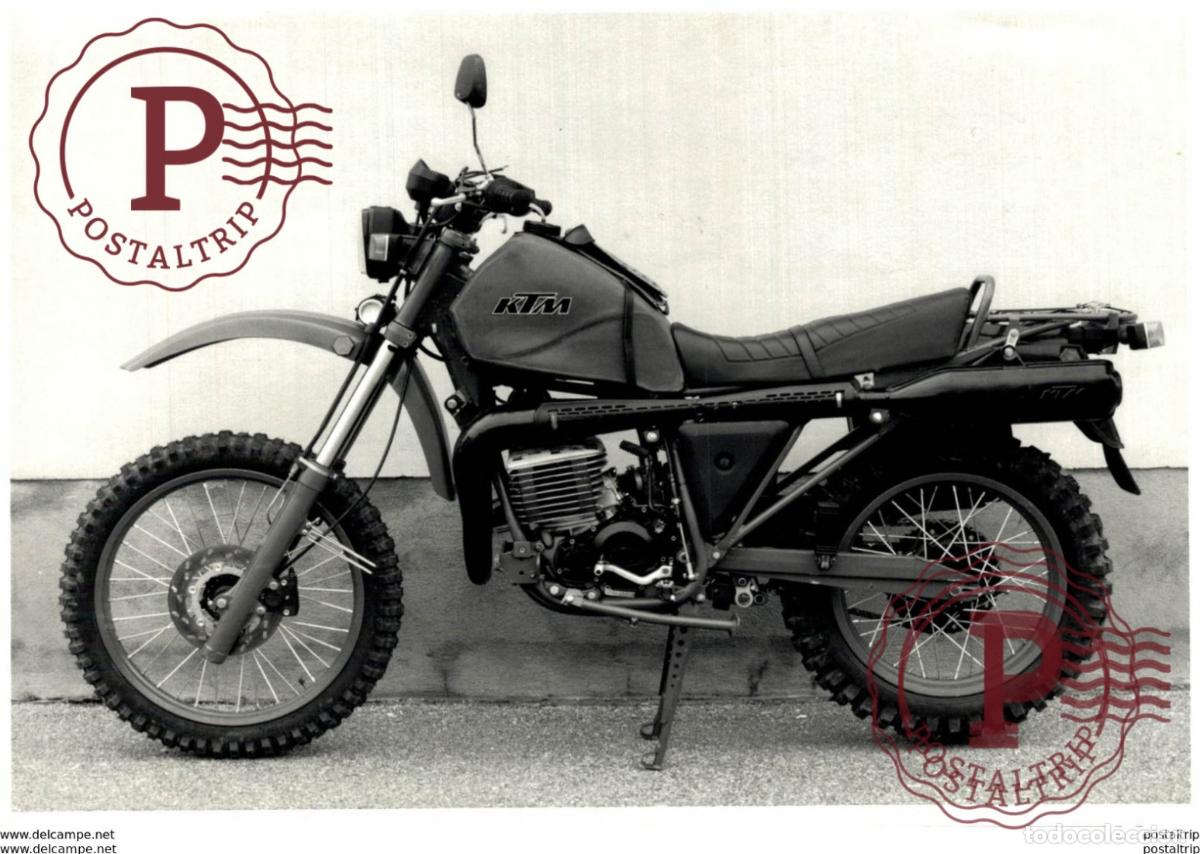 Coches y Motocicletas: KTM +- 17cm x 11cm Moto MOTOCROSS MOTORCYCLE Douglas J Jackson archive of motorcycles