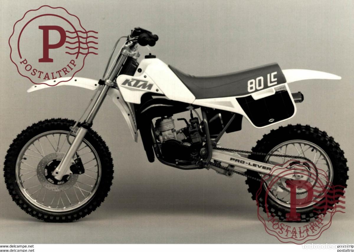 Coches y Motocicletas: KTM +- 17cm x 11cm Moto MOTOCROSS MOTORCYCLE Douglas J Jackson archive of motorcycles