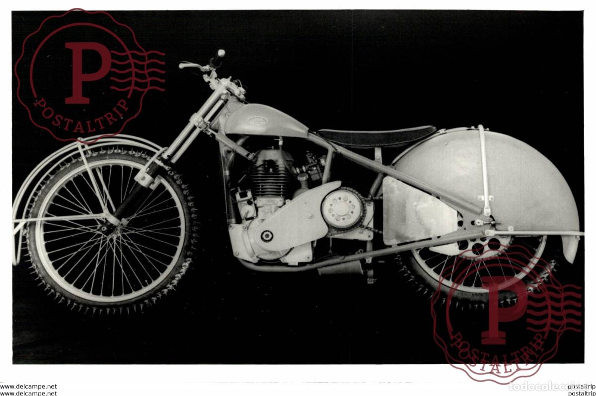 Coches y Motocicletas: JAWA +-16cm x 12cm Moto MOTOCROSS MOTORCYCLE Douglas J Jackson archive of motorcycles
