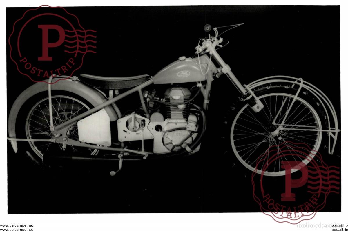 Voitures et Motocyclettes: JAWA +-16cm x 12cm Moto MOTOCROSS MOTORCYCLE Douglas J Jackson archive of motorcycles