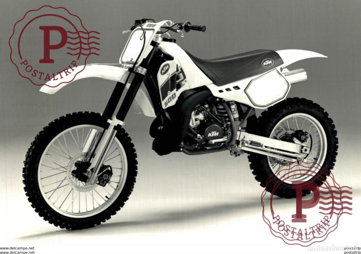 Carros e motociclos: KTM 600 +-17cm x 12cm Moto MOTOCROSS MOTORCYCLE Douglas J Jackson archive of motorcycles