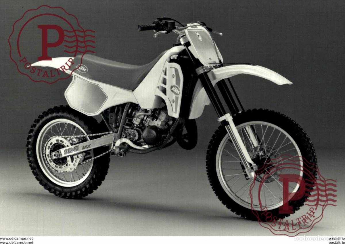 Voitures et Motocyclettes: KTM +-17cm x 12cm Moto MOTOCROSS MOTORCYCLE Douglas J Jackson archive of motorcycles