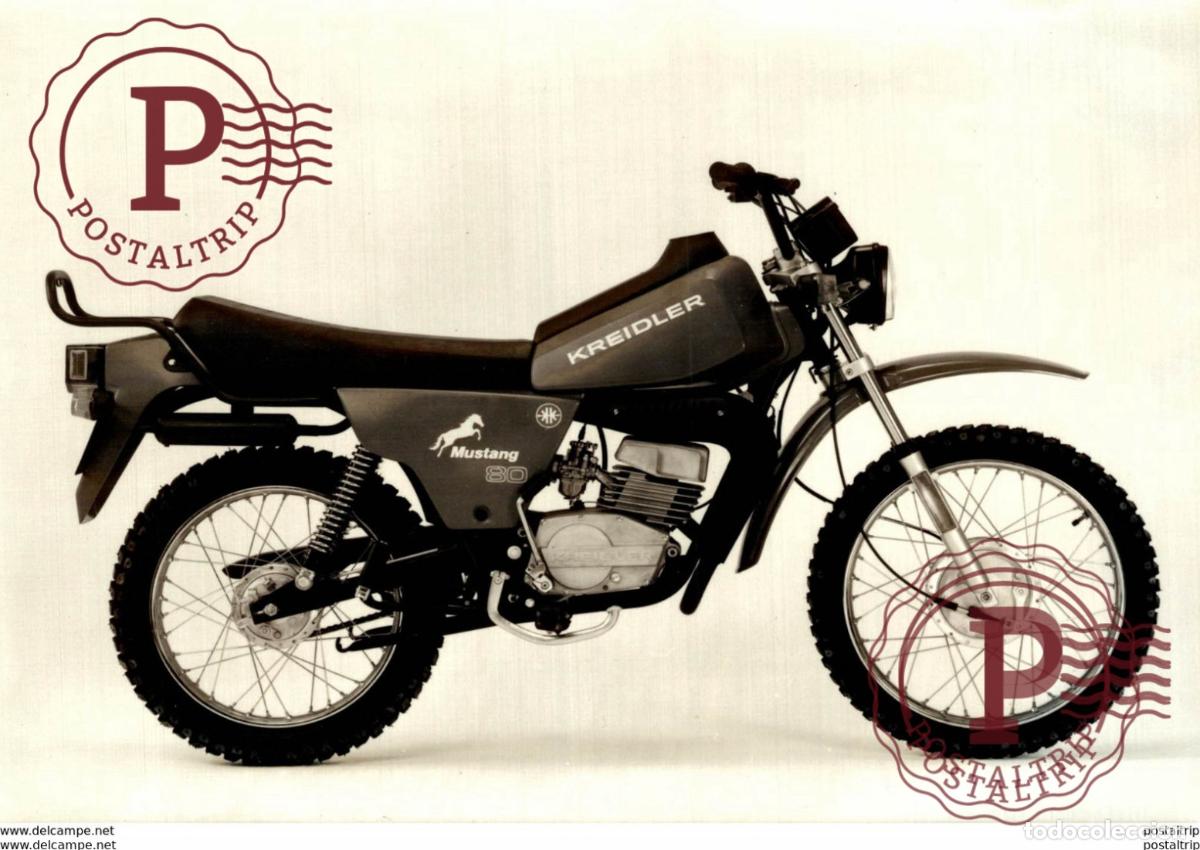 Autos und Motorr&auml;der: KREIDLER +-15cm x 10cm Moto MOTOCROSS MOTORCYCLE Douglas J Jackson archive of motorcycles