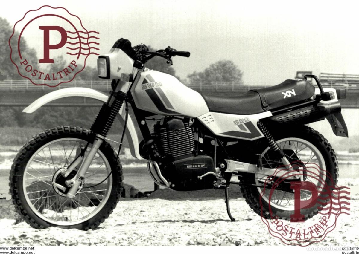 Coches y Motocicletas: SWM+-18cm x 10cm Moto MOTOCROSS MOTORCYCLE Douglas J Jackson archive of motorcycles