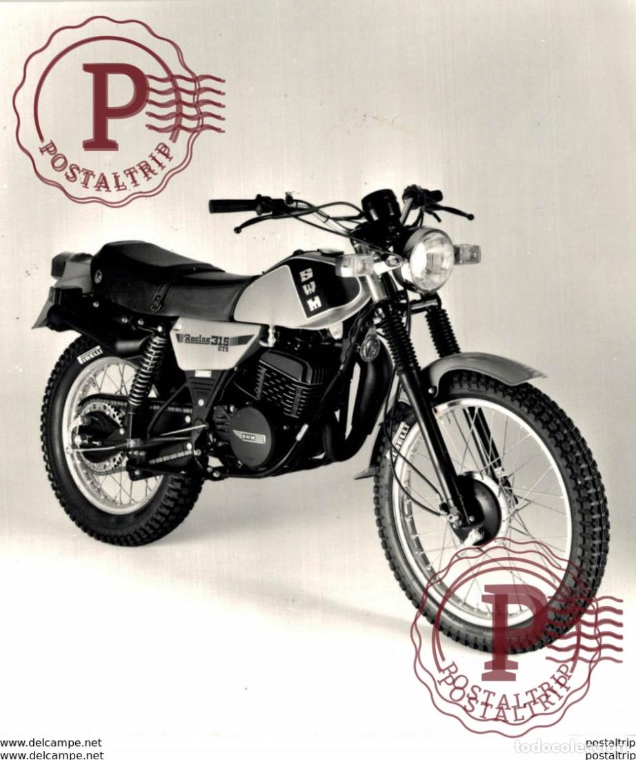 Coches y Motocicletas: SWM +-11cm x 14cm Moto MOTOCROSS MOTORCYCLE Douglas J Jackson archive of motorcycles